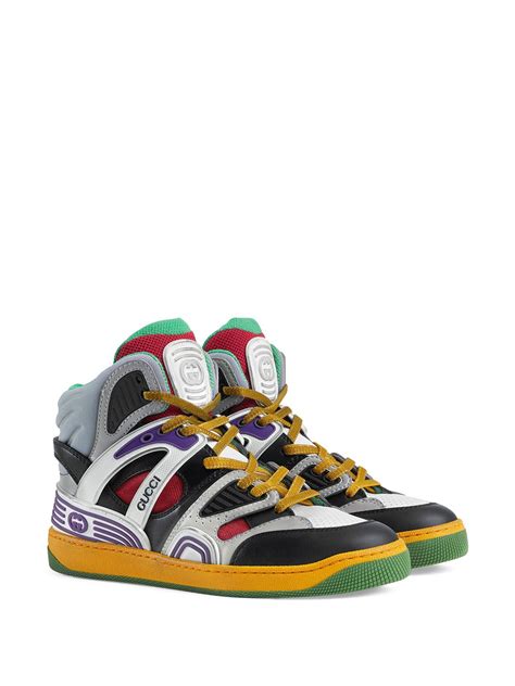 gucci femme basket|gucci basket high top sneakers.